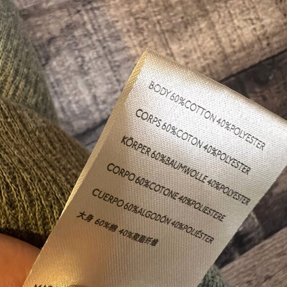 We The Free Free People Green Sing La La Handkerchief Tank Top XS Oversized Boho - Picture 5 of 6